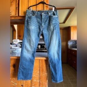 Levi Strauss 513 blue jeans 38 x 30.